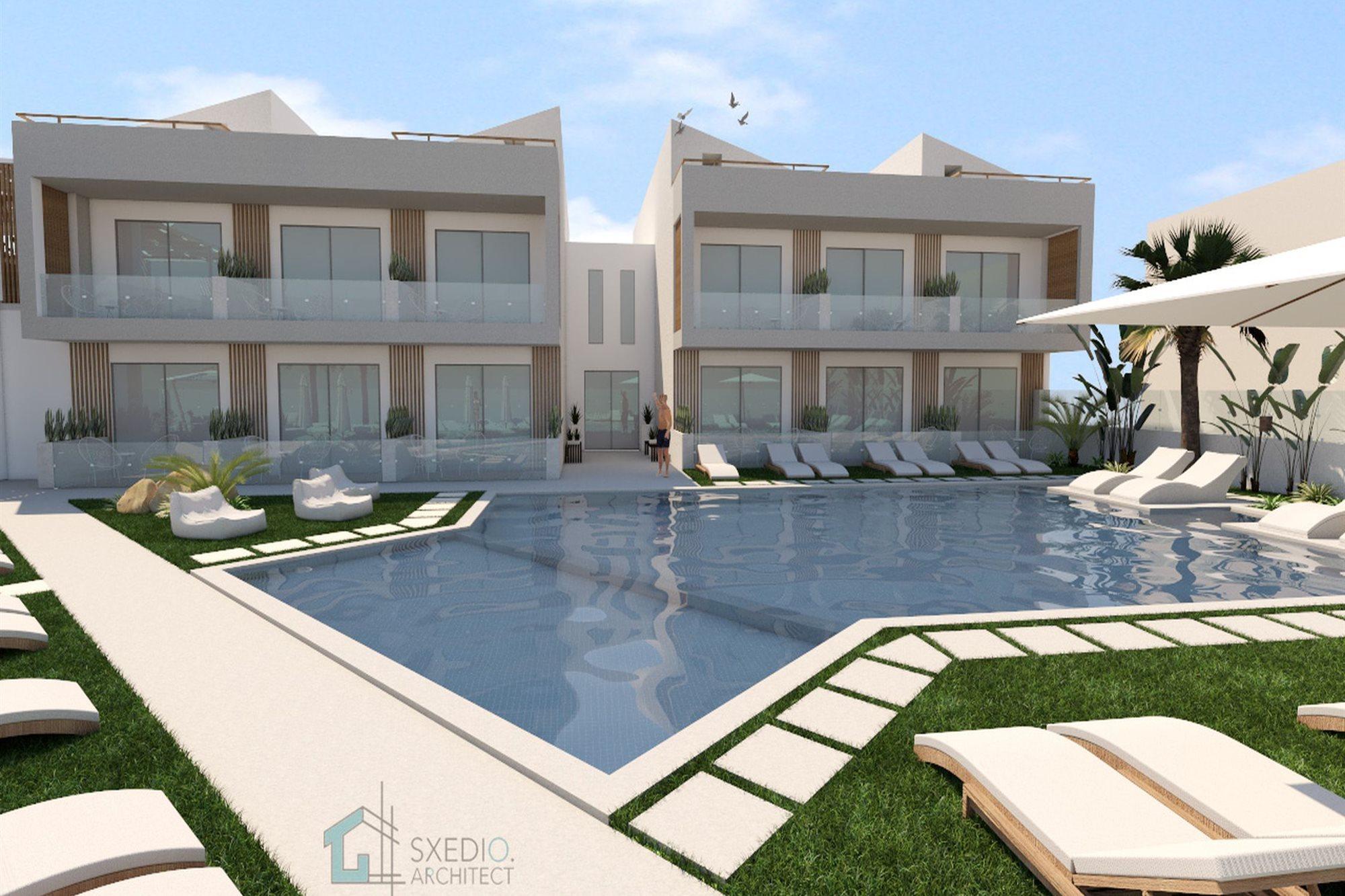 Paralia Kourna Nima Boutique Hotel (Adults Only) מראה חיצוני תמונה