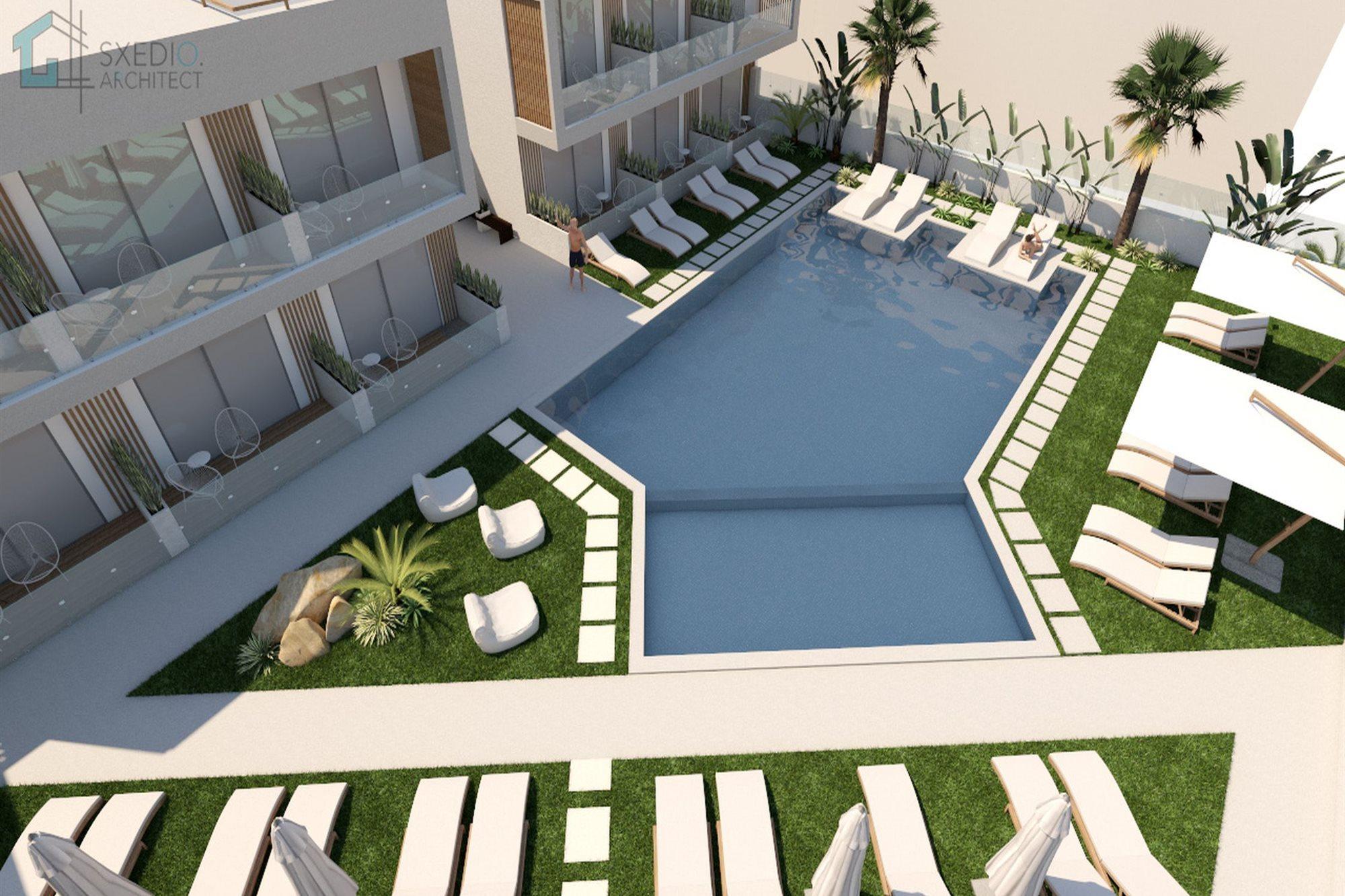 Paralia Kourna Nima Boutique Hotel (Adults Only) מראה חיצוני תמונה