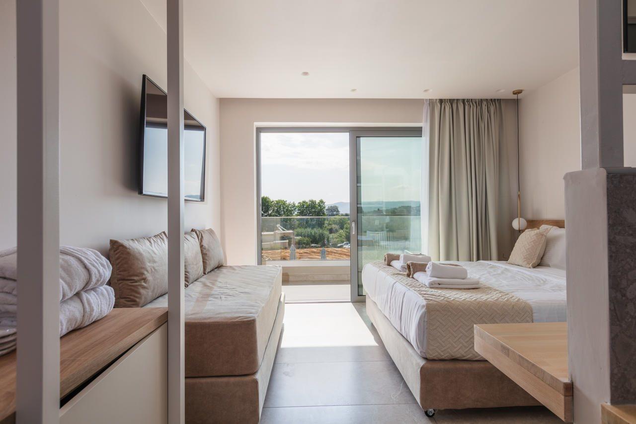 Paralia Kourna Nima Boutique Hotel (Adults Only) מראה חיצוני תמונה