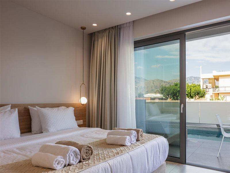 Paralia Kourna Nima Boutique Hotel (Adults Only) מראה חיצוני תמונה