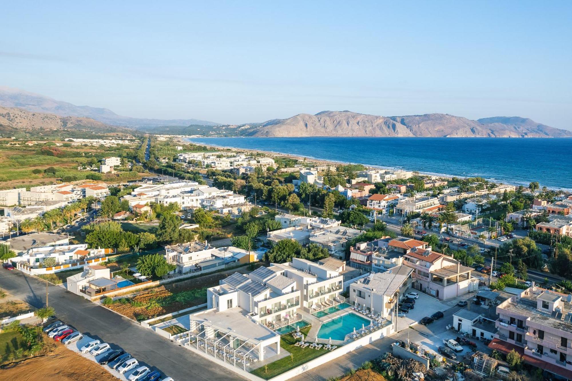 Paralia Kourna Nima Boutique Hotel (Adults Only) מראה חיצוני תמונה