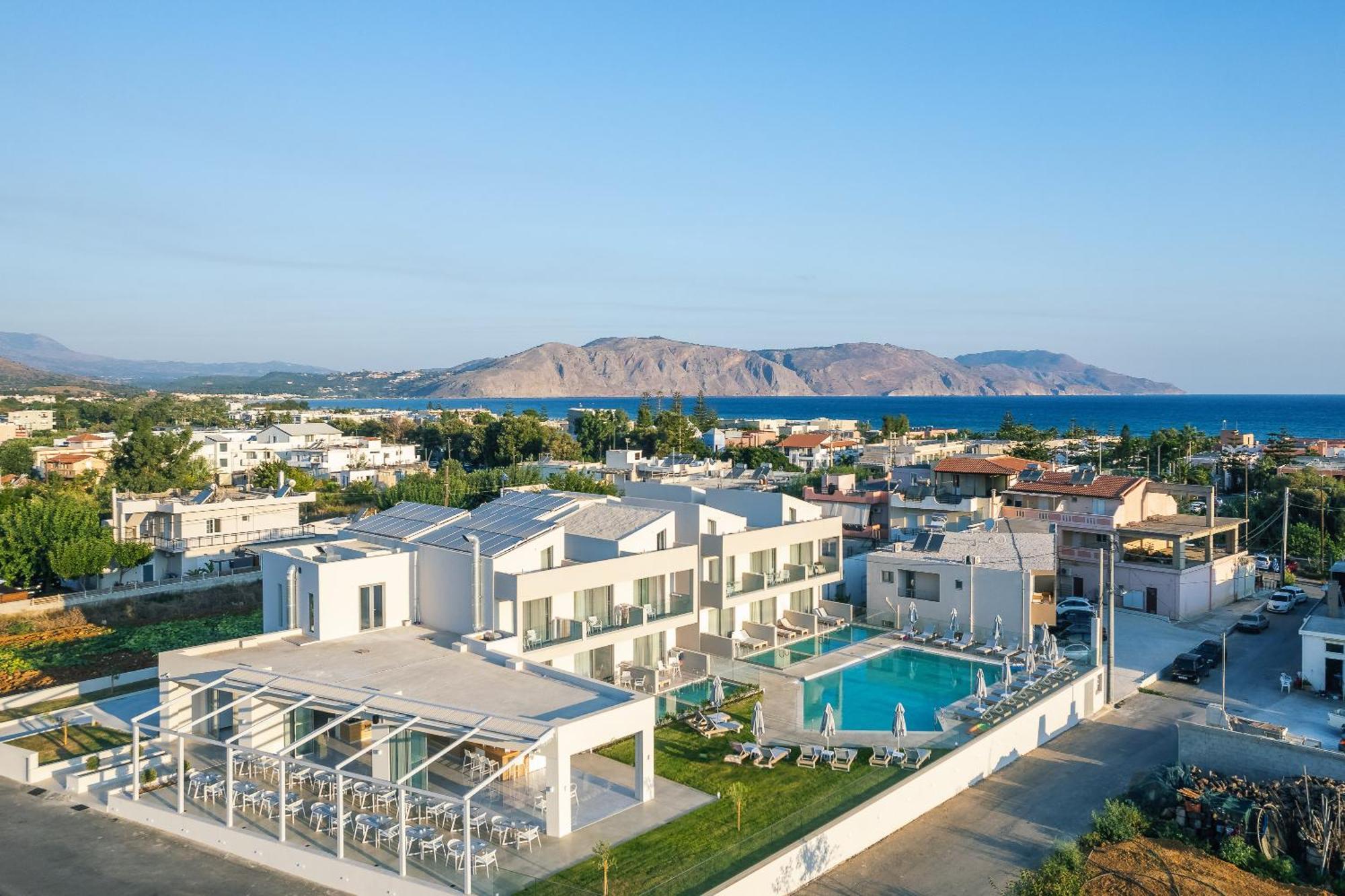 Paralia Kourna Nima Boutique Hotel (Adults Only) מראה חיצוני תמונה
