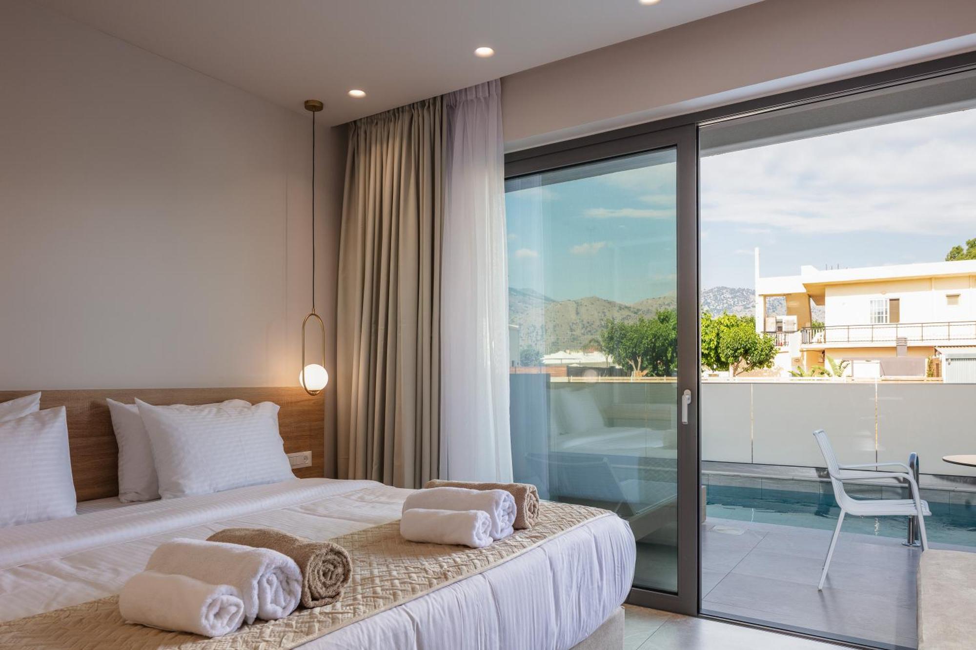Paralia Kourna Nima Boutique Hotel (Adults Only) חדר תמונה