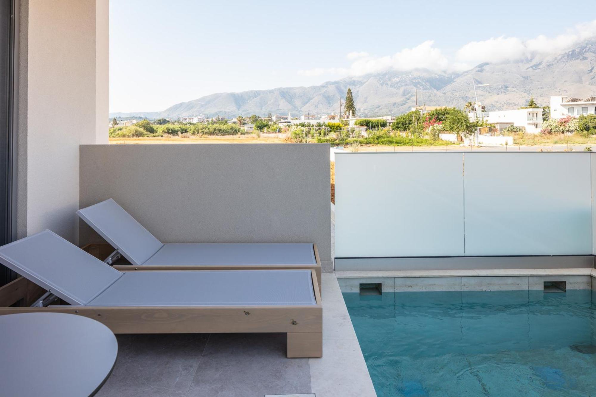 Paralia Kourna Nima Boutique Hotel (Adults Only) מראה חיצוני תמונה
