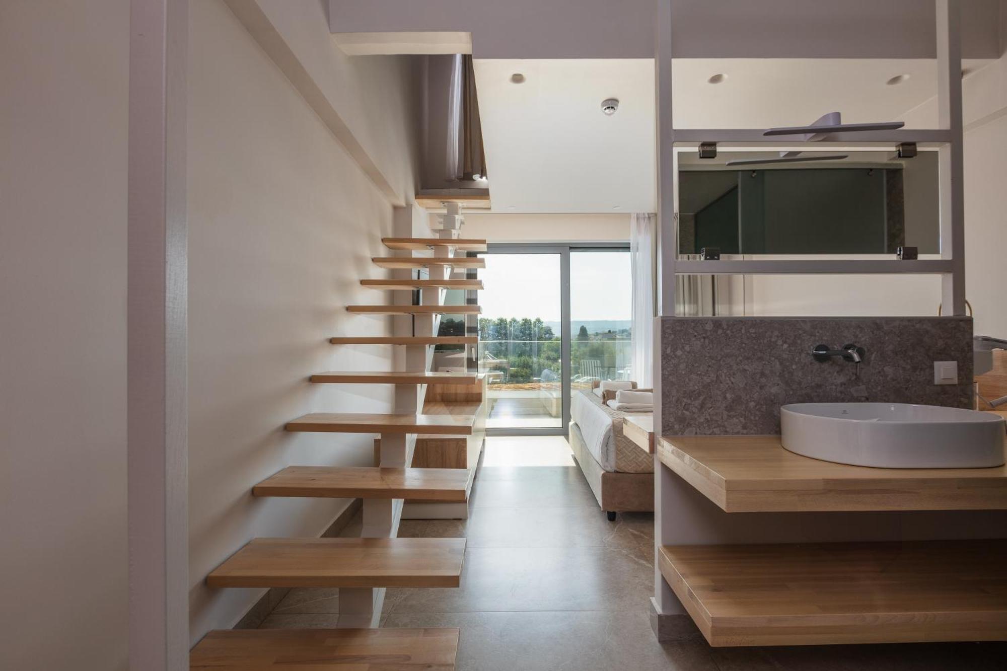Paralia Kourna Nima Boutique Hotel (Adults Only) מראה חיצוני תמונה