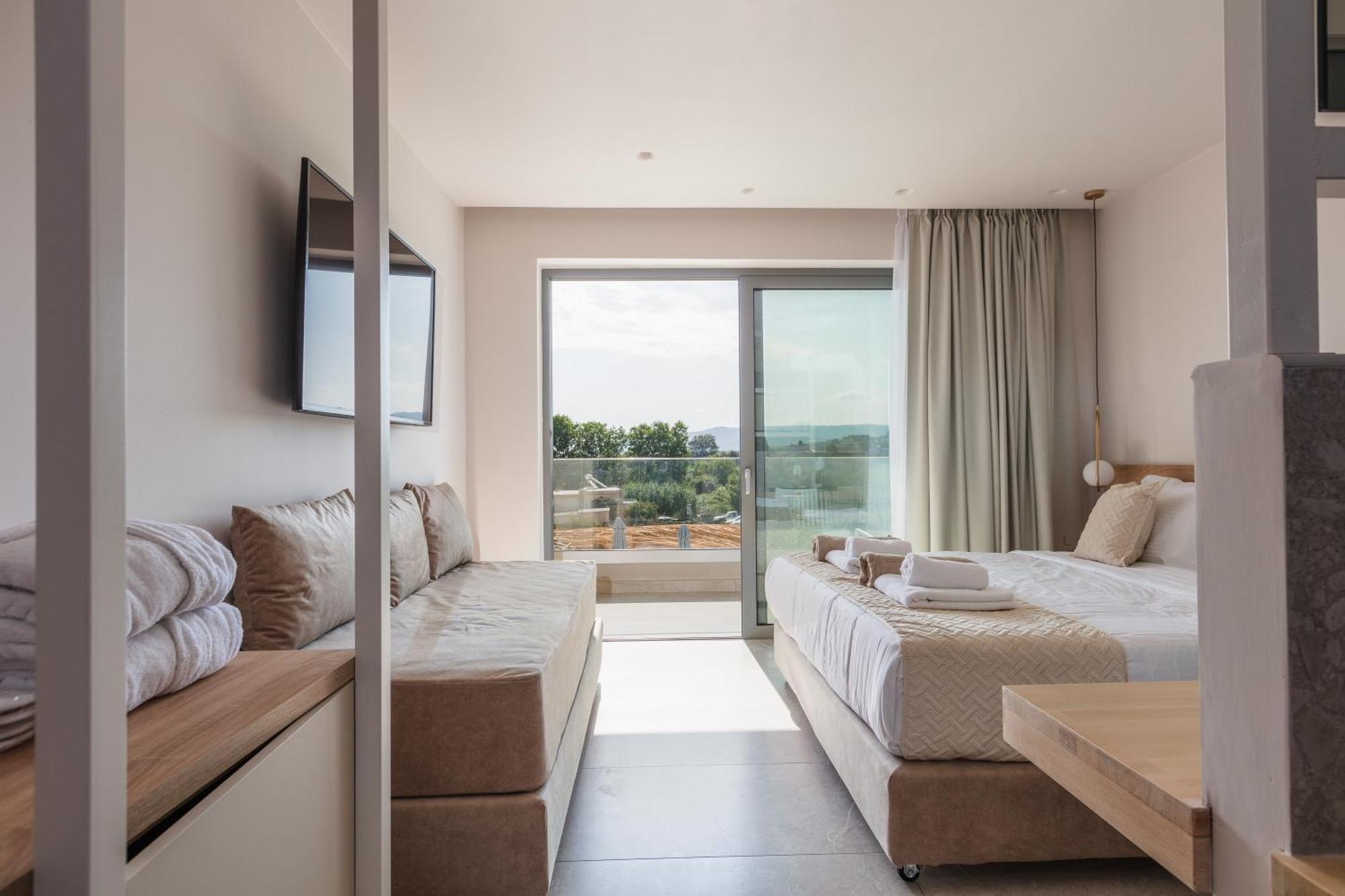 Paralia Kourna Nima Boutique Hotel (Adults Only) חדר תמונה