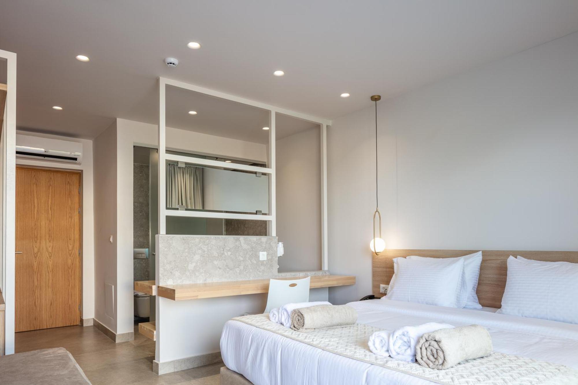 Paralia Kourna Nima Boutique Hotel (Adults Only) מראה חיצוני תמונה