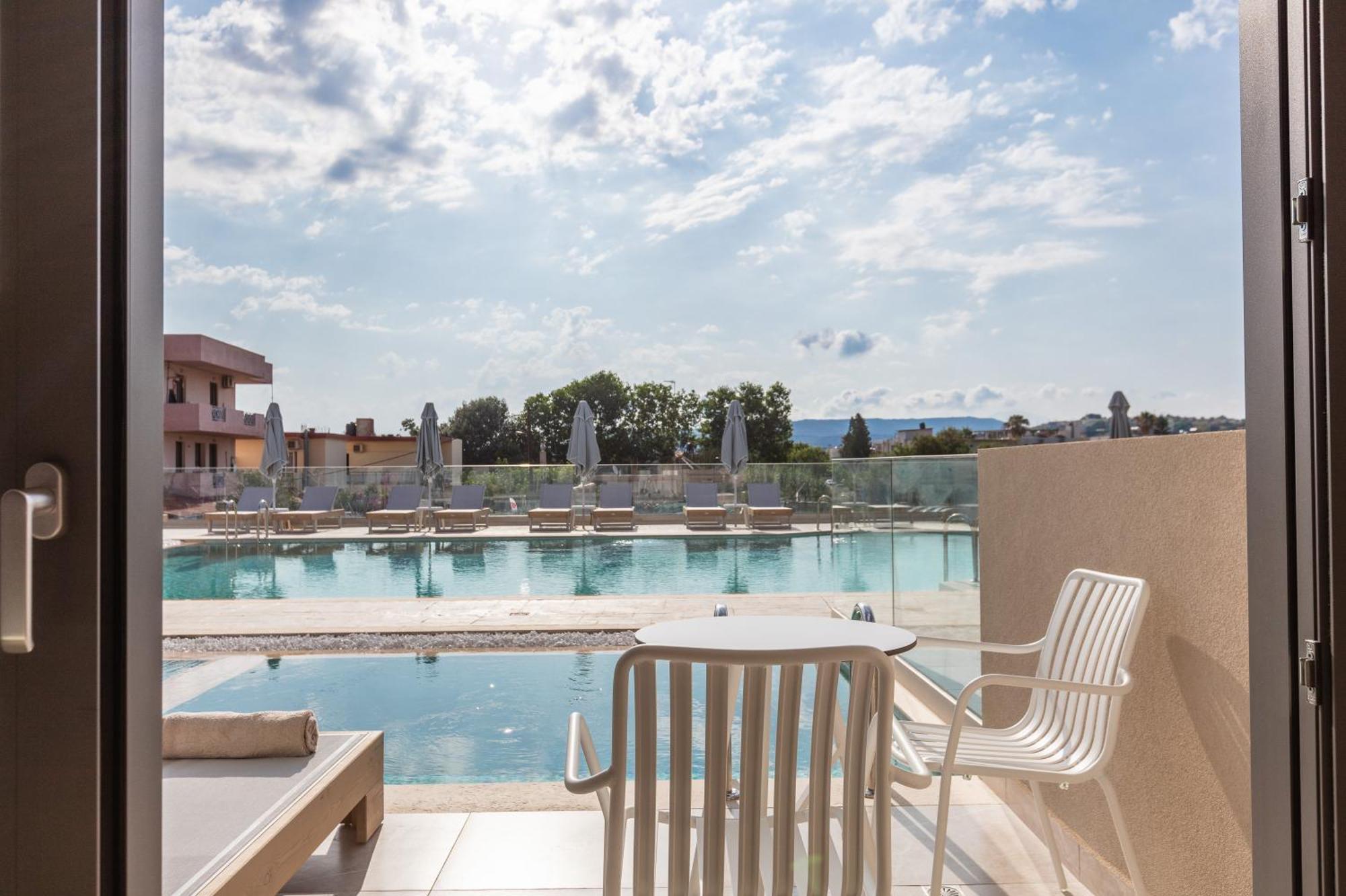 Paralia Kourna Nima Boutique Hotel (Adults Only) מראה חיצוני תמונה