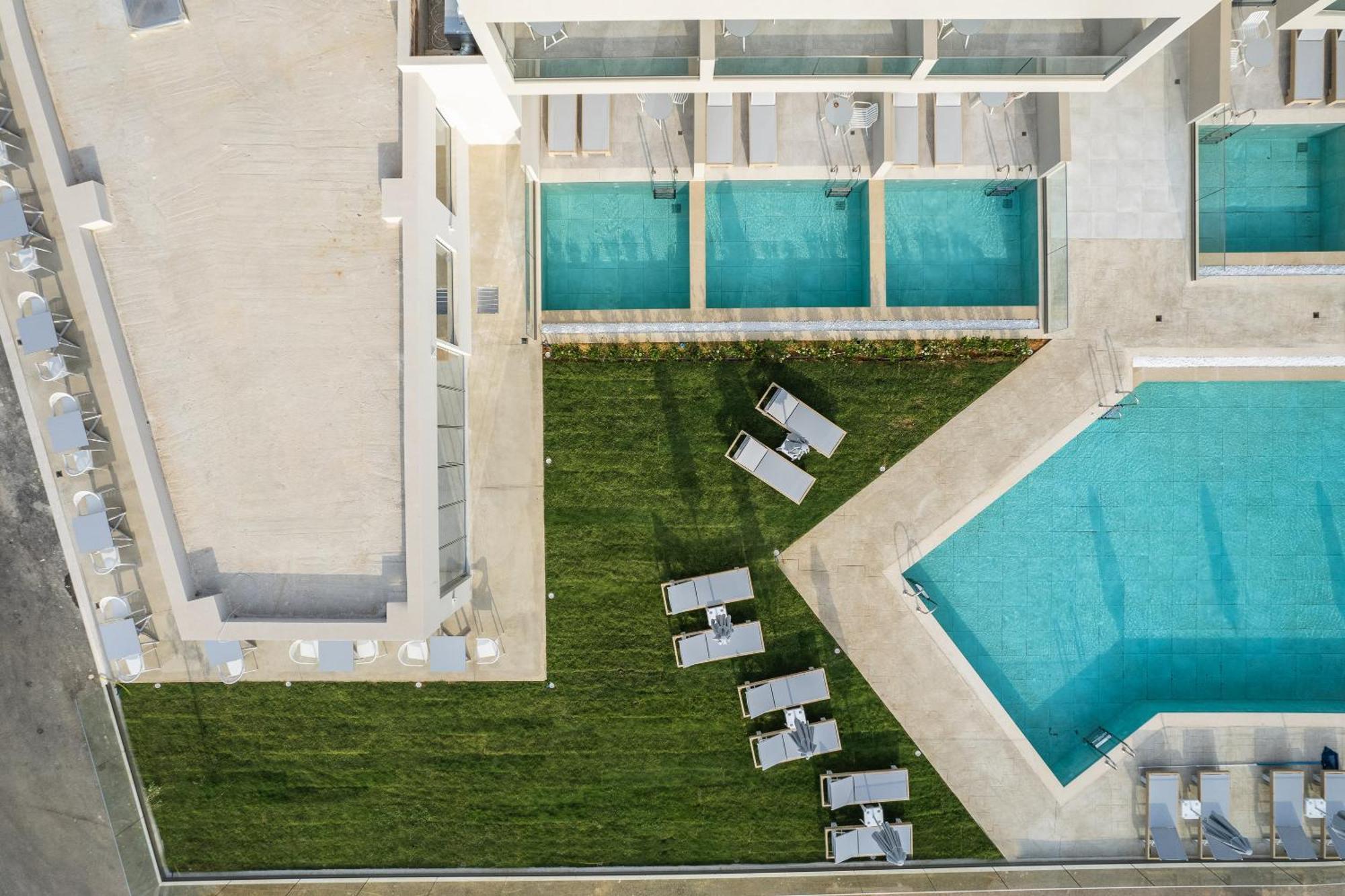 Paralia Kourna Nima Boutique Hotel (Adults Only) מראה חיצוני תמונה
