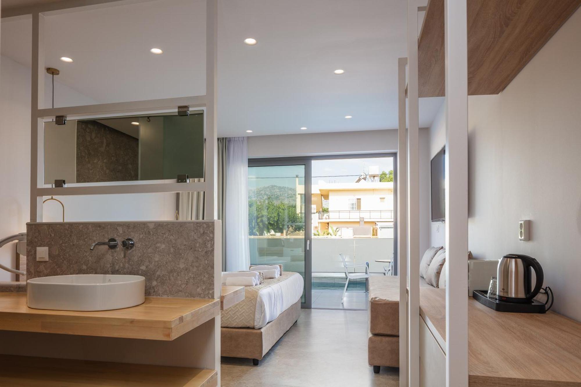 Paralia Kourna Nima Boutique Hotel (Adults Only) חדר תמונה
